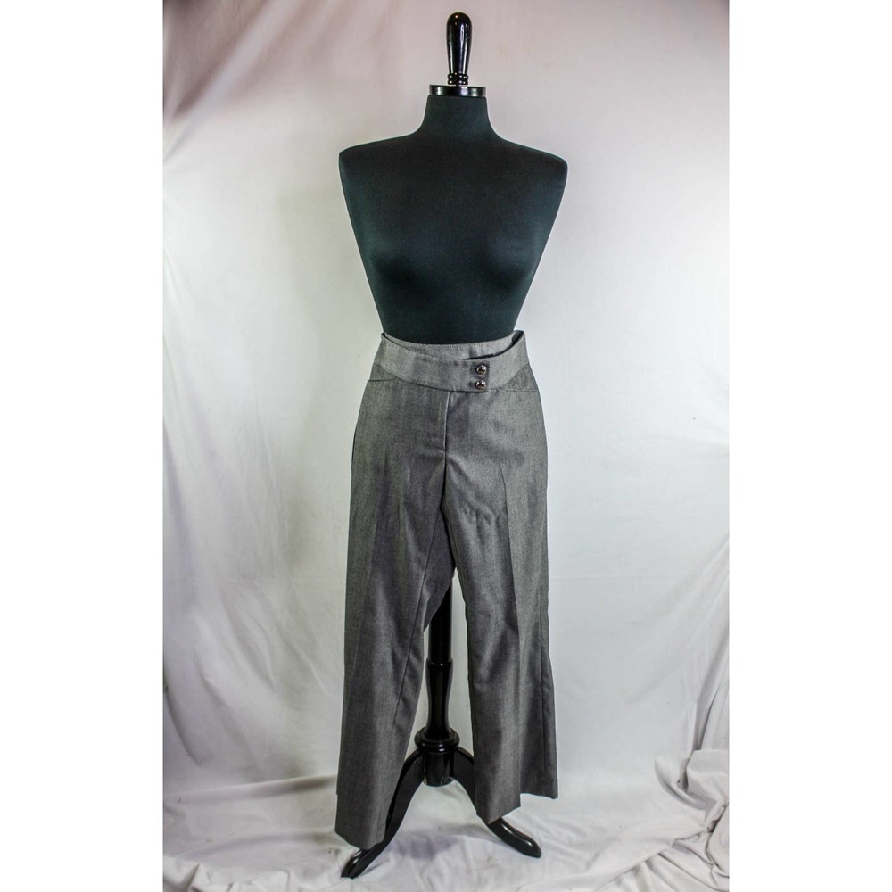 White House Black Market Legacy Modern Boot Cut Pants Gray 00S